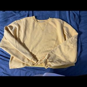 Vintage Champion cropped crewneck